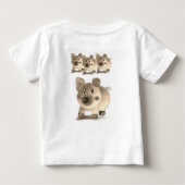 Baby T-shirt varken (Achterkant)