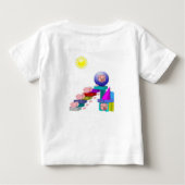 Baby T-shirt varken (Achterkant)