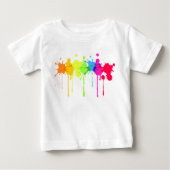 Baby T-shirt verf (Voorkant)