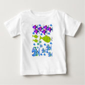 Baby T-shirt vis (Voorkant)