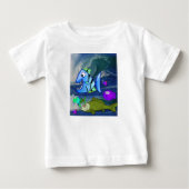 Baby T-shirt vis (Voorkant)