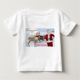 baby t-shirt vrolijk kerstvarken