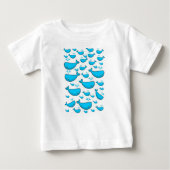 Baby T-shirt walvis (Voorkant)