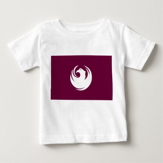 Baby T-Shirt with Flag of Phoenix City (Voorkant)