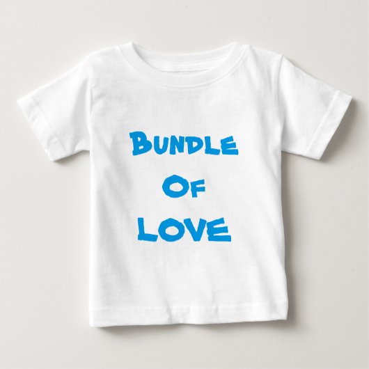 BABY T-SHIRTS "bundel van liefde" T-shirt (Voorkant)