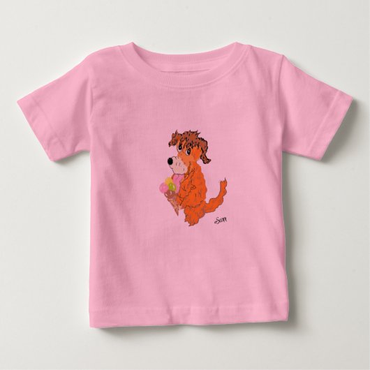 Baby T-shirts: Ice Cream Heaven (Voorkant)