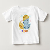 Baby T-shirts met dinosaurusthema's (Voorkant)