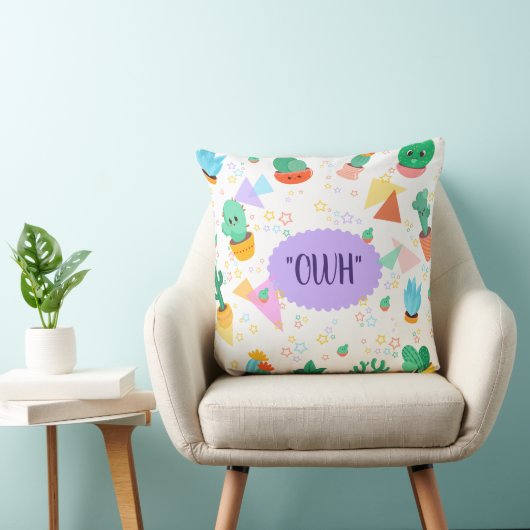 Baby-taal Kussen (Stoel)