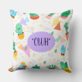 Baby-taal Kussen (Voorkant)