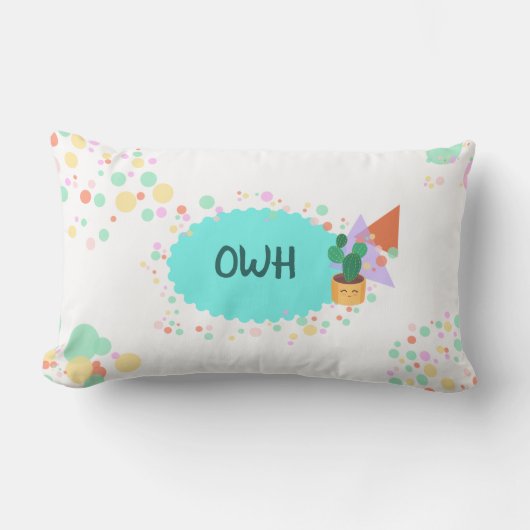 Baby-taal Kussen (Voorkant)