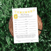 Baby Taal Spel Teddy Bear Kaart