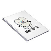 Baby Tand Grappige Tanden Stomme Pun Notitieboek (Rechterzijde)