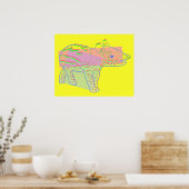 Baby Tapir Poster (Keuken)