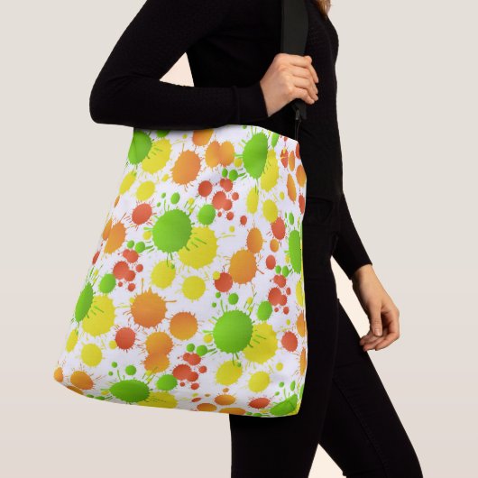 Baby Tas -All-Over-Print Schoudertas, Medium (Dichtbij)
