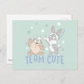 Baby TAZ™ & BUGS BUNNY™ Team Schattige Briefkaart (Voorkant / Achterkant)