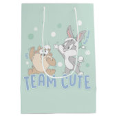 Baby TAZ™ & BUGS BUNNY™ Team Schattige Medium Cadeauzakje (Achterkant)