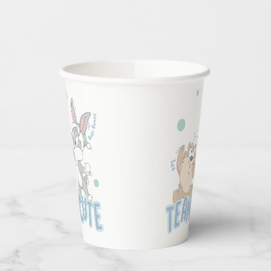 Baby TAZ™ & BUGS BUNNY™ Team Schattige Papieren Bekers (Links)
