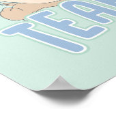 Baby TAZ™ & BUGS BUNNY™ Team Schattige Poster (Hoek)