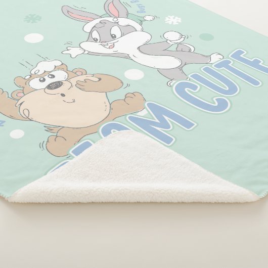 Baby TAZ™ & BUGS BUNNY™ Team Schattige Sherpa Deken (3/4)