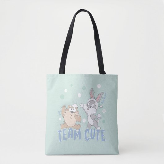 Baby TAZ™ & BUGS BUNNY™ Team Schattige Tote Bag (Voorkant)