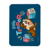 Baby Taz | Kleine terreur Magneet (Verticaal)