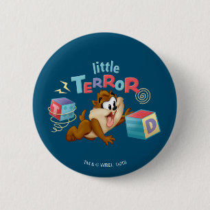 Baby Taz   Kleine terreur Ronde Button 5,7 Cm
