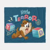 Baby Taz | Little Terror Fleece Deken (Voorkant (Horizontaal))
