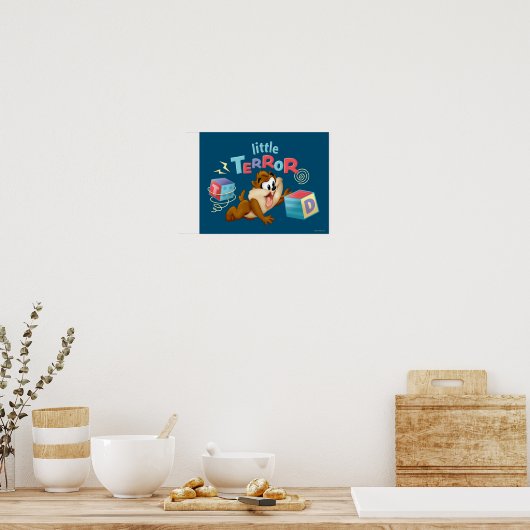 Baby Taz | Little Terror Poster (Keuken)