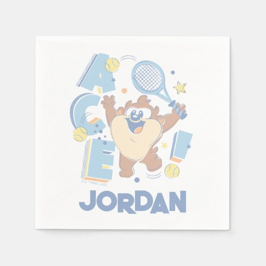 Baby TAZ™ Tennis Ace! Servet (Voorkant)