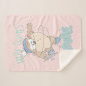 Baby TAZ™ Winterschaatsen Sherpa Deken (Voorkant (horizontaal))