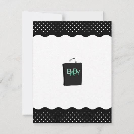 Baby Tea Kaart (Achterkant)