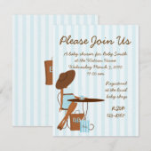 Baby Tea Kaart (Voorkant / Achterkant)