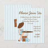 Baby Tea Kaart (Voorkant / Achterkant)