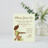 Baby Tea Kaart (Staand voorkant)