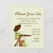 Baby Tea Kaart (Voorkant / Achterkant)