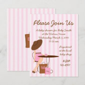 Baby Tea Kaart (Voorkant / Achterkant)