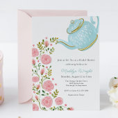 Baby Tea Party Douche Kaart