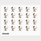 Baby Tea Ronde Sticker (Vel)