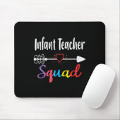 Baby Teacher Squad Plezier Terug naar School Teach Muismat (Met muis)