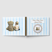 Baby & Teddy Bear Baby shower Guestbook Keepsake Gastenboek (Volledig)