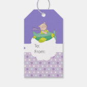 Baby Teddy Bear Gift Label Cadeaulabel (Voorkant)