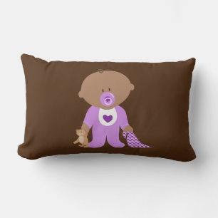 Baby, teddy, deken Lumbar kussen. Kussen