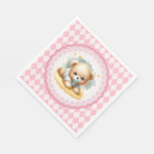 Baby Teddybeer Servet (Hoek)
