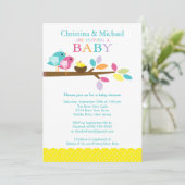 Baby teelballen Babyschoenen Kaart (Staand voorkant)