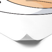 Baby temperatuurcontrole pediatrische gezondheid poster (Hoek)