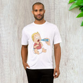Baby temperatuurcontrole pediatrische gezondheid t-shirt