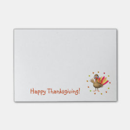 Baby Thanksgiving Turkije Post-it® Notes