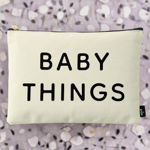 Baby Things Essentials Zwart Script Neutraal Etui