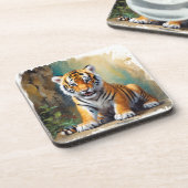 Baby Tiger Bier Onderzetter (Linkerzijde)