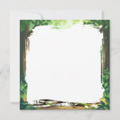 Baby Tiger | Cute Cartoon Kid's Nursery Art (Achterkant)